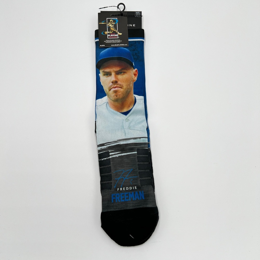 Strideline Freddie Freeman Los Angeles Dodgers MLB Crew Socks Size M/L New